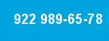 922 989-65-78 922 989-65-78